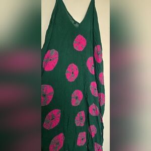 Flowy Tie Dye Summer Lounge Dress